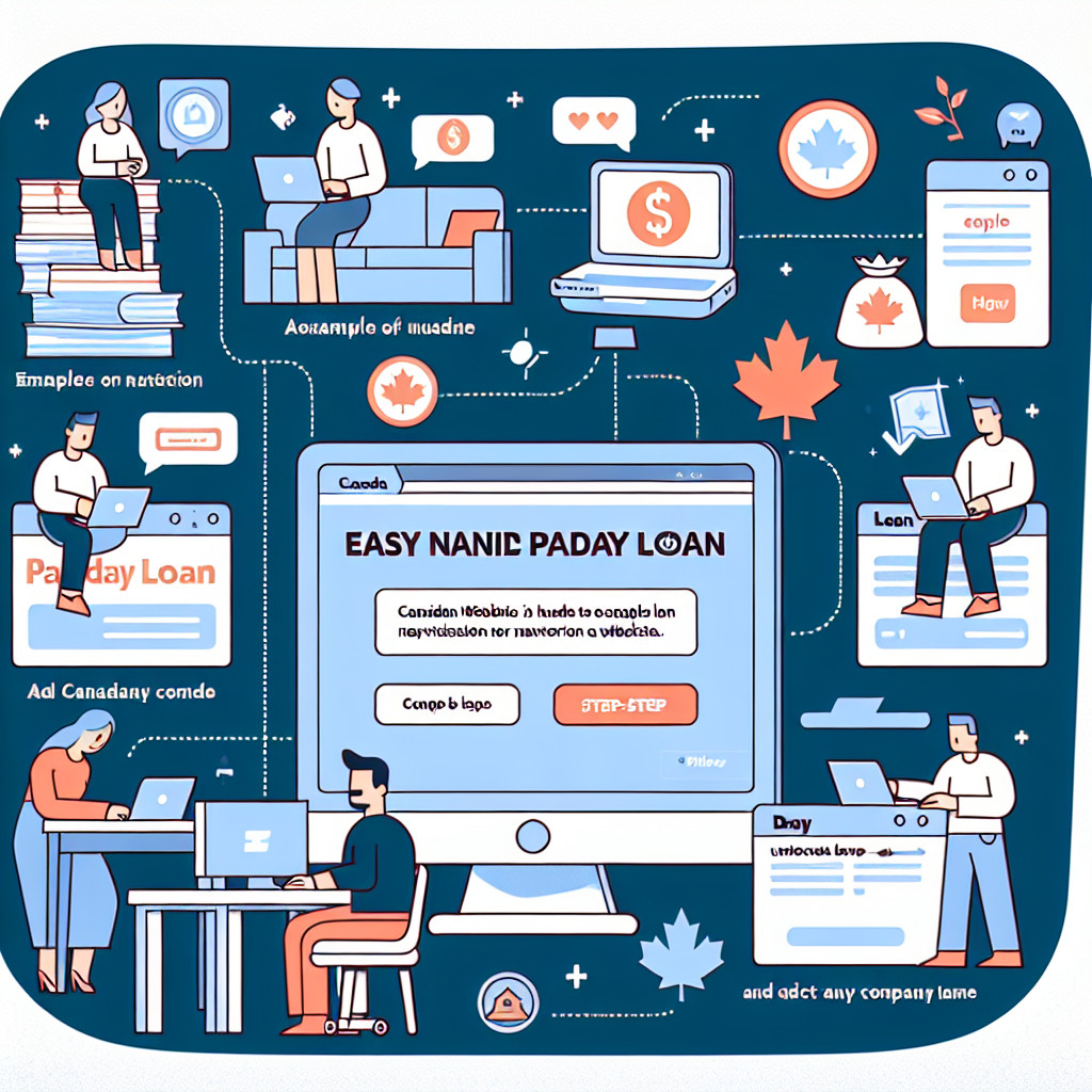 Navigating Easy Online Payday Loans in Canada: A Guide